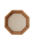 Coste Leather Valet Octagonal Tray (5in/13cm)
